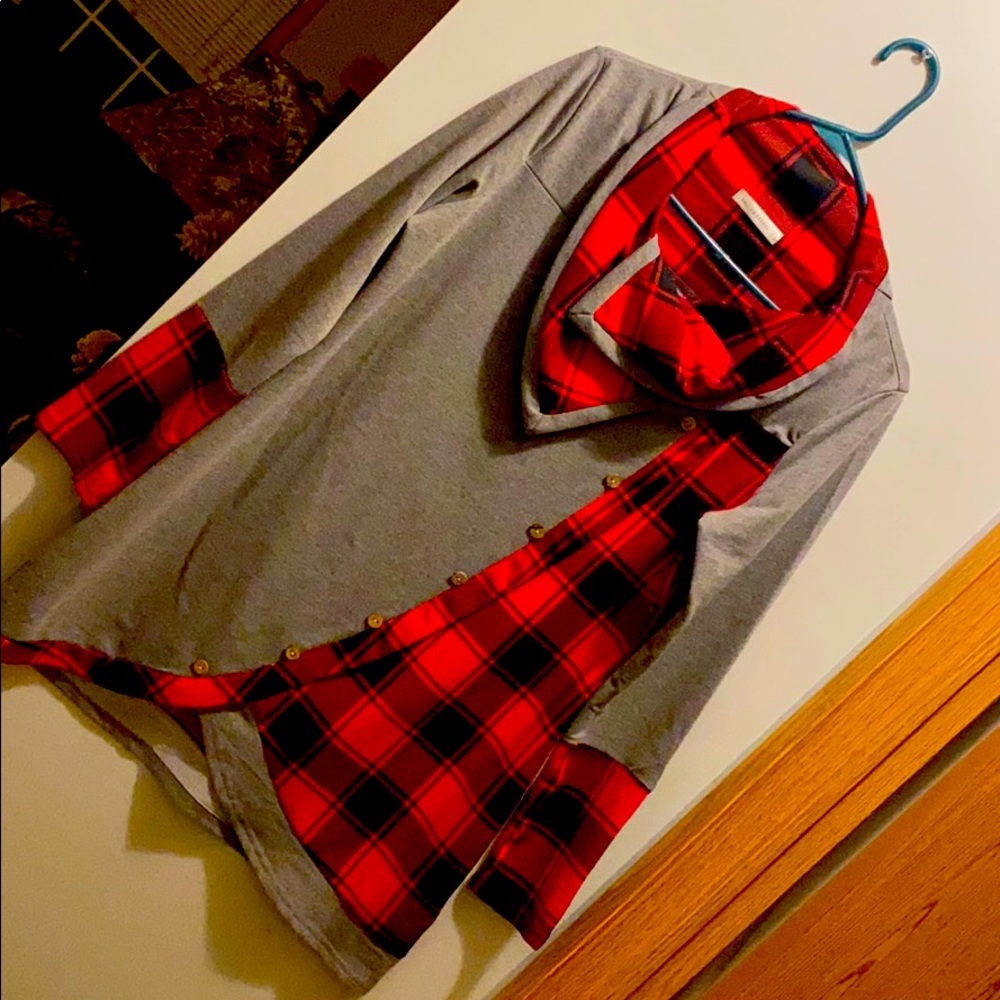 Cute plaid tunic